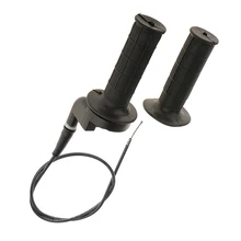 Ручка переключателя бар дроссельной заслонки с черным кабелем для моторизованный велосипед Байк