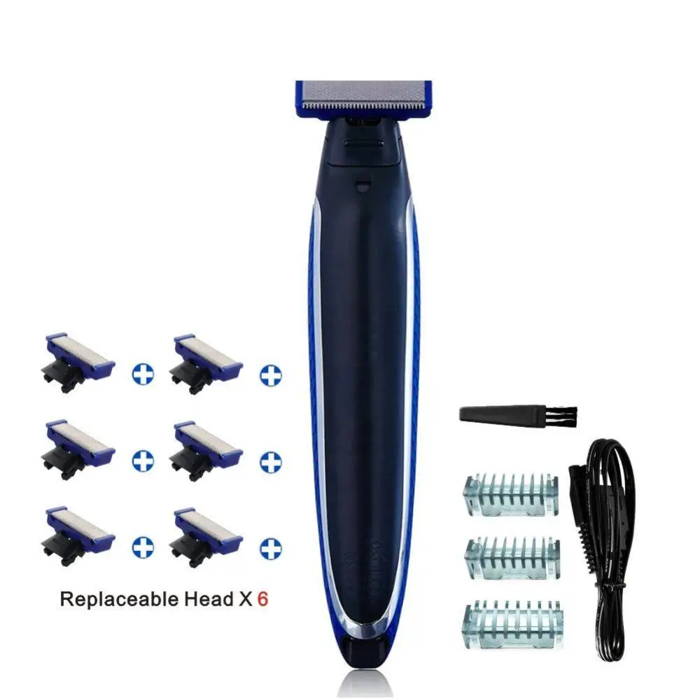 Бритва Oneblade Barbeador Eletrico бритва головка тример машина триммер для бороды | Бытовая
