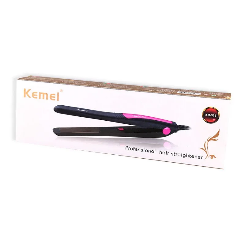 220V Professional Ceramic Panel Flat Iron Hair Straightening Curling Iron Styling Tools Hair Straightener Dry &Wet Hair Plate