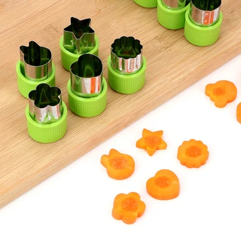 

Fruit Cookie Pie Mold Baking Tool Vegetable Cutter 9PCS/Set Gagets kitchen Accessories Cookie Cutter