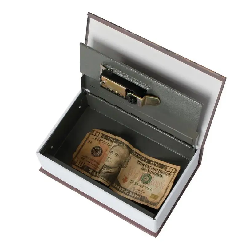 Mini Dictionary Safe Box Book Money Hide Secret Security Safe Lock Cash