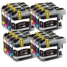 LC121 LC 123 LC123 картридж совместимый с DCP-J552DW/DCP-J752DW/MFC-J470DW/MFC-J650DW струйный принтер