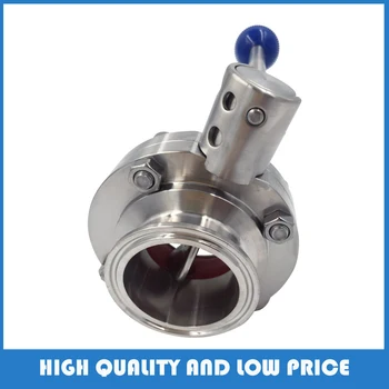

Sanitary grade 304 fast butterfly valve