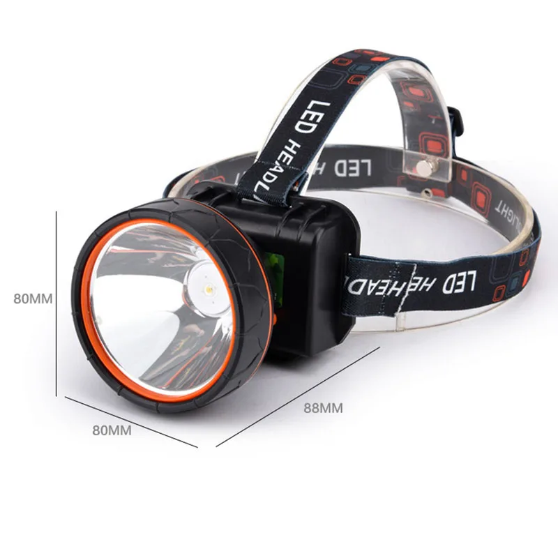 

Waterproof Super Bright LED Headlamp Rechargeable Headlight Head Torch Light