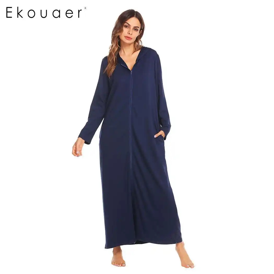 summer zip up dressing gowns