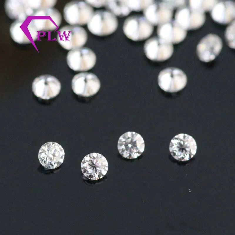 Без сертификат D Цвет 1 шт 0.1ct 3 мм цена оптовой продажи VVS бриллиантовой огранки