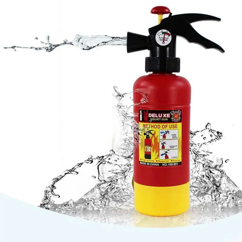 

Simulated Sea Defense Fire Extinguisher Water Pistol Children's Puzzle Beach Water Toy High Pressure Water Pistol