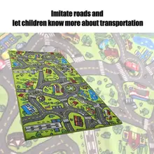 Детские игры коврики городской жизни стиль трафика Детская безопасность образование Pad трек одеяло домашние тапочки декоративный коврик