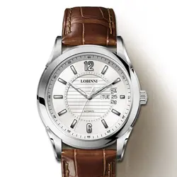 LOBINNI швейцарские часы для мужчин Элитный бренд часы сапфир relogio Японии MIYOTA автоматическое механическое движение часы L5005-1