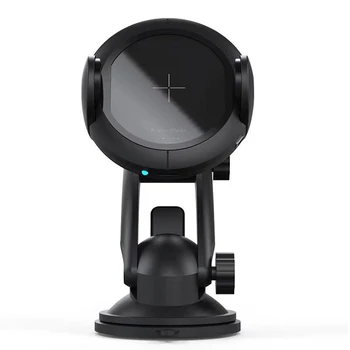 

HFES Automatic Infrared Sensor Wireless Car Charger Mount Air Vent Windshield Phone Holder For iPhone 8 8 Plus X Samsung S8 S9