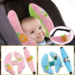 Детские игрушки малышей подголовник подушка и маска для глаз набор для защиты головы детей ремней безопасности автомобиля и подушка под