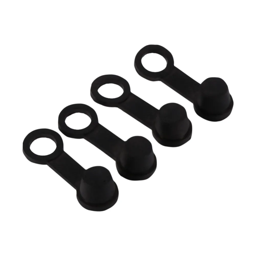 

4PCS/Set Rubber Brake Bleed Nipple Cap Brake Bleed Nipple Grease Screw Cap Dust Cover 8mm Motorcycle Motorbike Universal