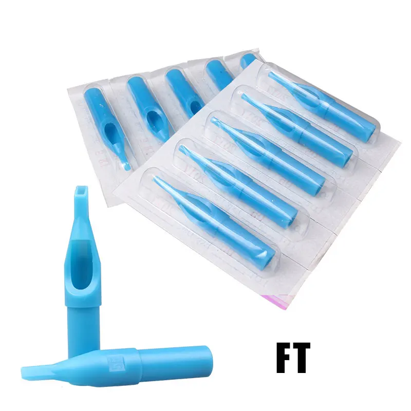 

Disposable Tattoo Tip 50Pcs FT Nozzle Tube Green Color Tips For Common Makeup Tattoo Needles Accessories