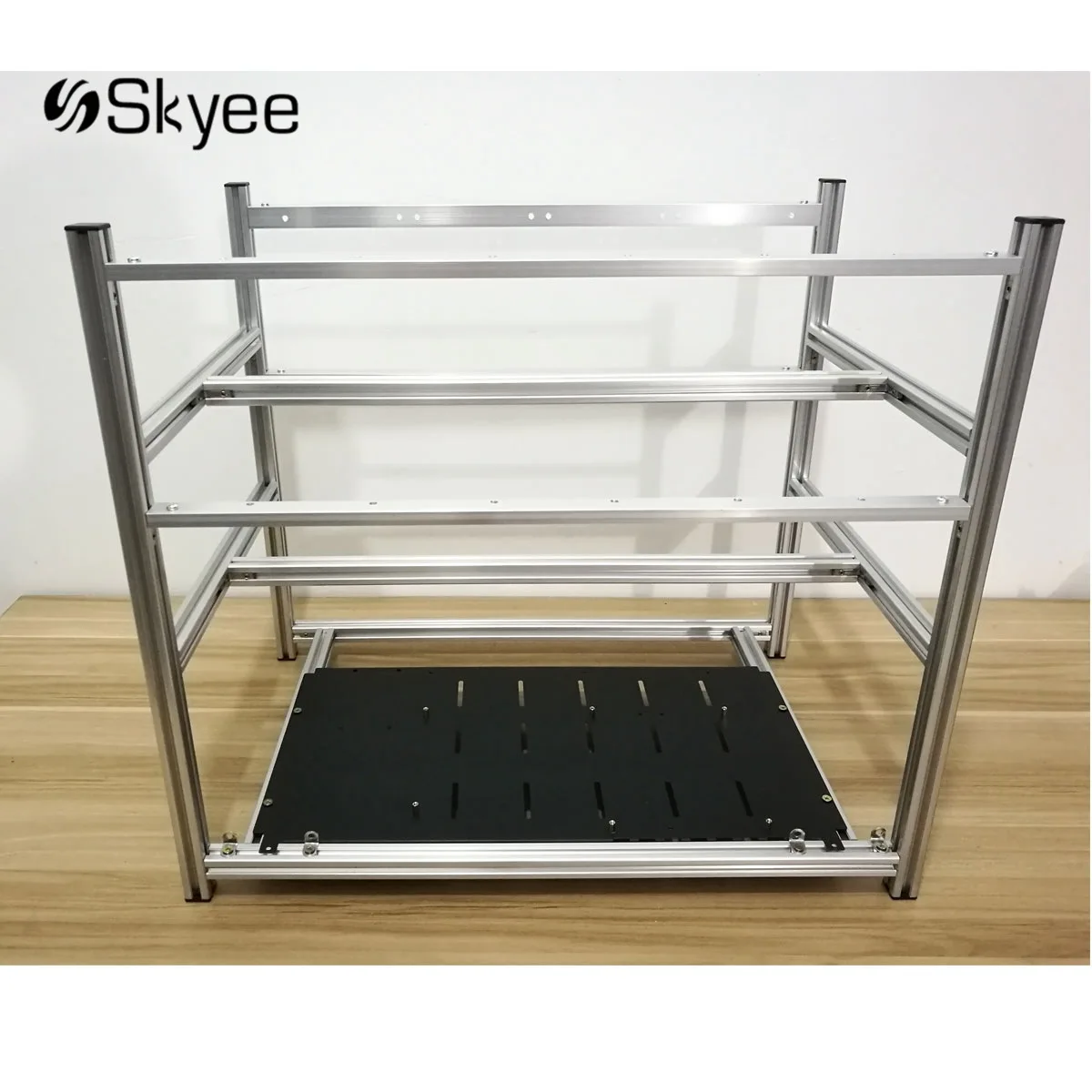 S SKYEE New Open Air Mining Rig Non-Stackable Frame Case for 12 GPU ETH BTC Ethereum New Computer Mining Frame Server Chassis S SKYEE New Open Air Mining Rig Non-Stackable Frame Case for 12 GPU ETH BTC Ethereum New Computer Mining Frame Server Chassis