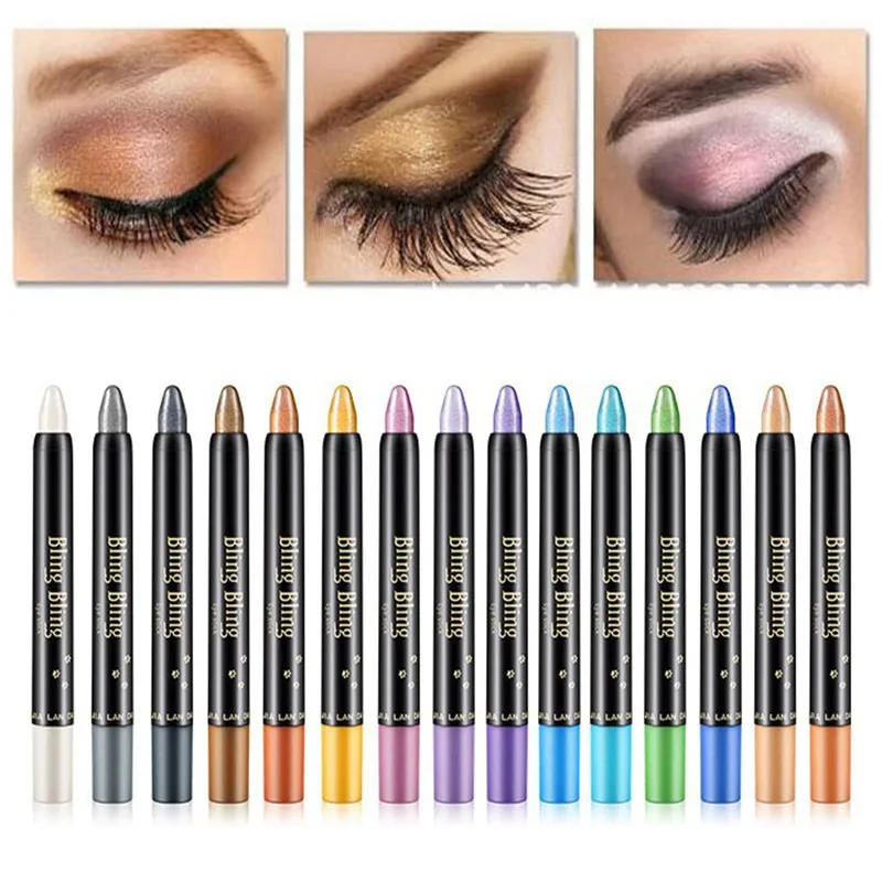 

2019 Fashion High Quality Eye Shadow Pen Professional Beauty Highlighter Eyeshadow Pencil Cosmetics Pencil Pigment Waterproof