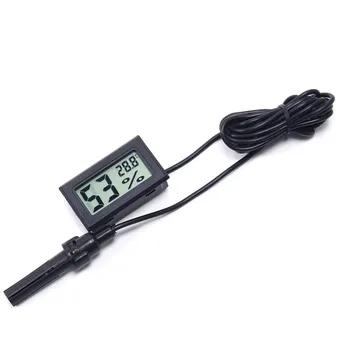 

300pcs/lot Free Shipping Wholesale Digital LCD Thermometer Hygrometer Temperature Humidity Meter