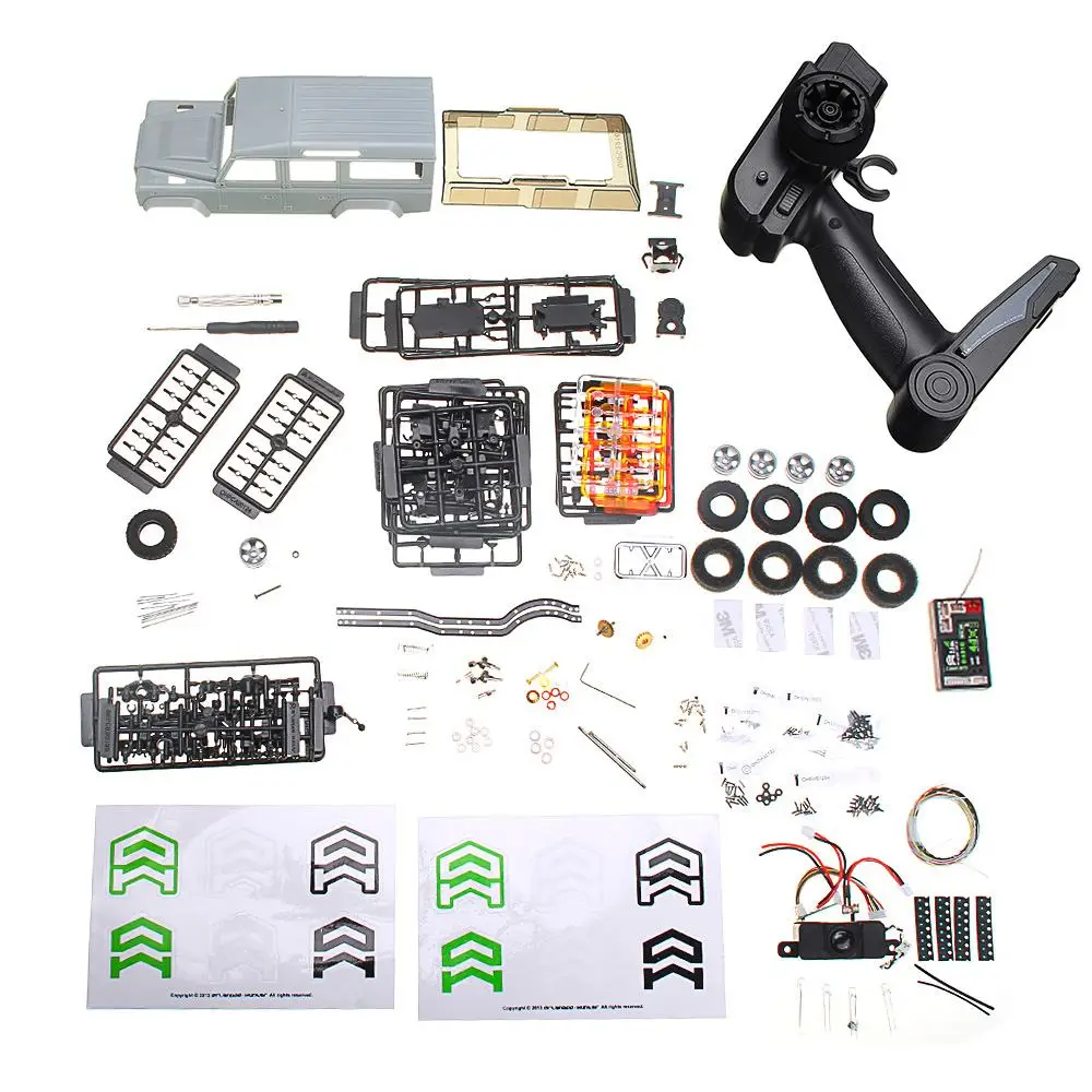 Набор для творчества Orlandoo OH32A03 RC Rock Crawler Car Kit 1/32 DIY Rubicon Micro с/без электрической