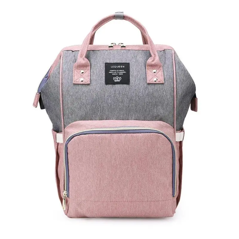 

USB Port Maternity Waterproof Diaper Handbag Large Capacity Travel Mummy Nursing Stroller Baby Care Nappy Backpacks