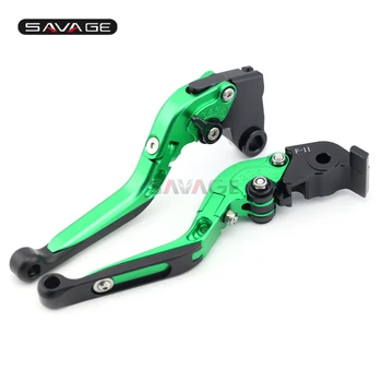 

Brake Clutch Lever For KAWASAKI ZX10R ZX-10R NINJA 2016-2017 Green Motorcycle Accessories Adjustable Folding Extendable