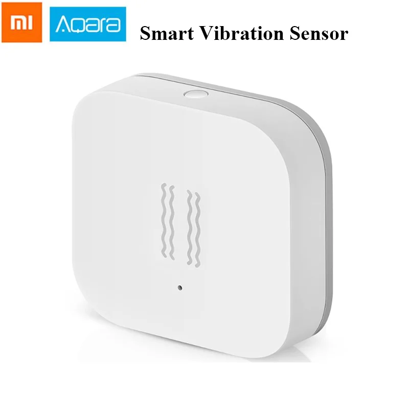 

Original aqara vibration shock sensor Built In Gyro Motion smart sensor For xiaomi home app International Edition