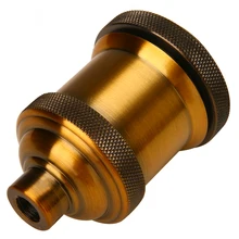 E26/E27 винтажная алюминиевая лампа держатель лампы база винт Резьба Эдисона бесключевая световая розетка для световых аксессуаров