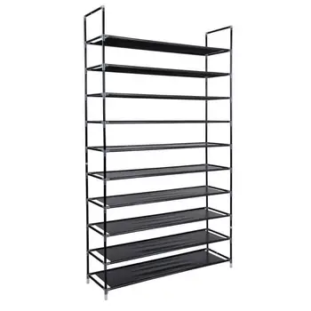 

USA Shipping 10 Tiers Non-woven Fabric Shoe Rack Shoe Storage Cabinet Organizer For Home Dormitory Shoes