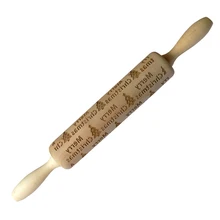 Шт. 1 шт. Выпечка креативная подвижная булавка рождественское английское слово красивый домашний инструмент креативная подвижная булавка для мужчины леди женщина