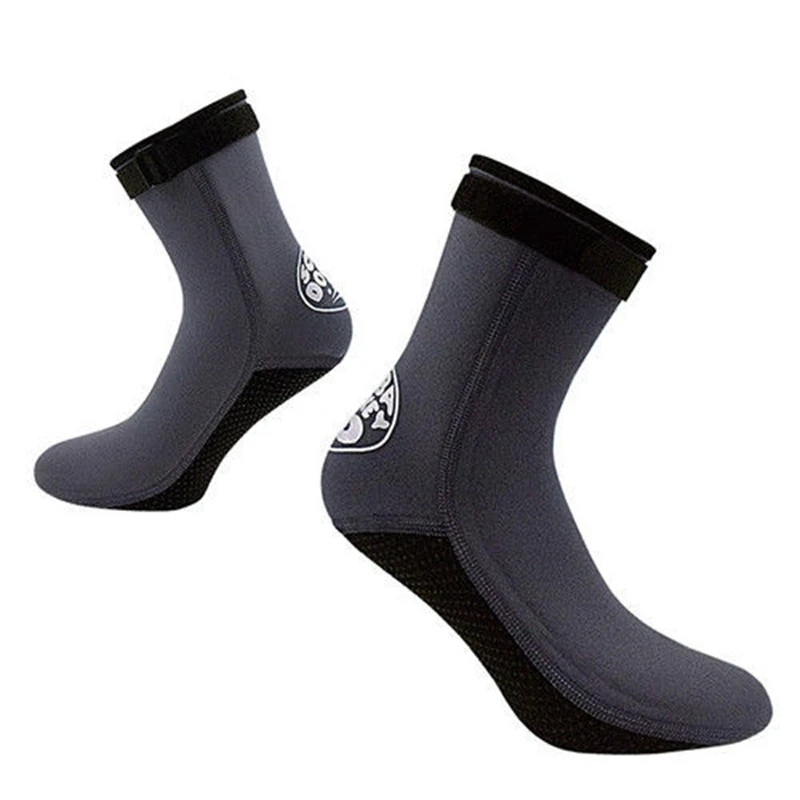 

Water sports Swimming Scuba Diving Surfing Neoprene 3mm Socks Snorkeling Boots Solid