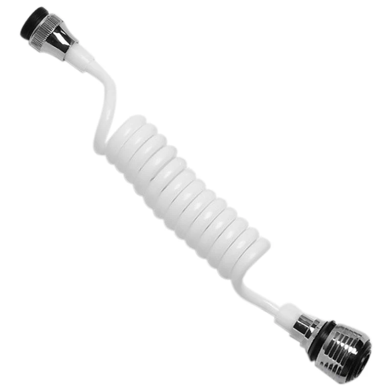 

NEW-Retractable 50Cm Extension Tube Tap Water Filter Shower Kitchen Faucet Extender Water-Saving Nozzle Faucet Filter