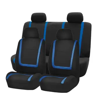 

9PCS/Set Universal Car Fabric Seat Cover Cushion with Hook suitable for for Four Seasons breathable and comfortable