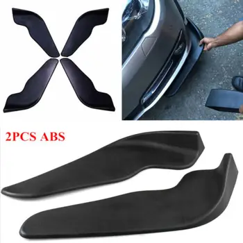 

2 Pcs Car Vehicle Bumper Spoiler Front Shovel Decorative Scratch Resistant Wing