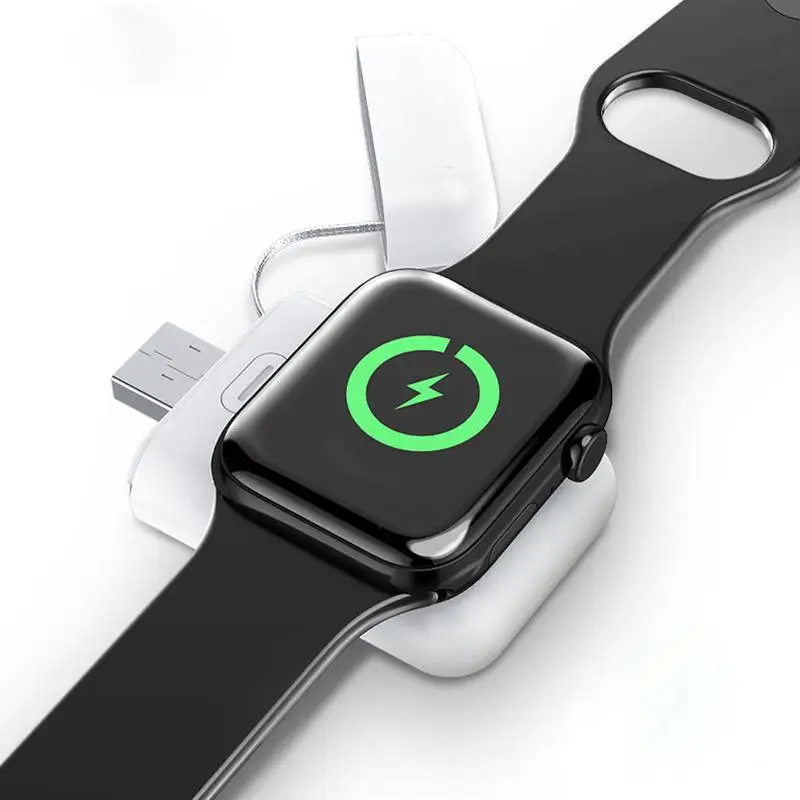 Беспроводное зарядное устройство power Bank для IWatch 1 2 3 4 портативное беспроводное