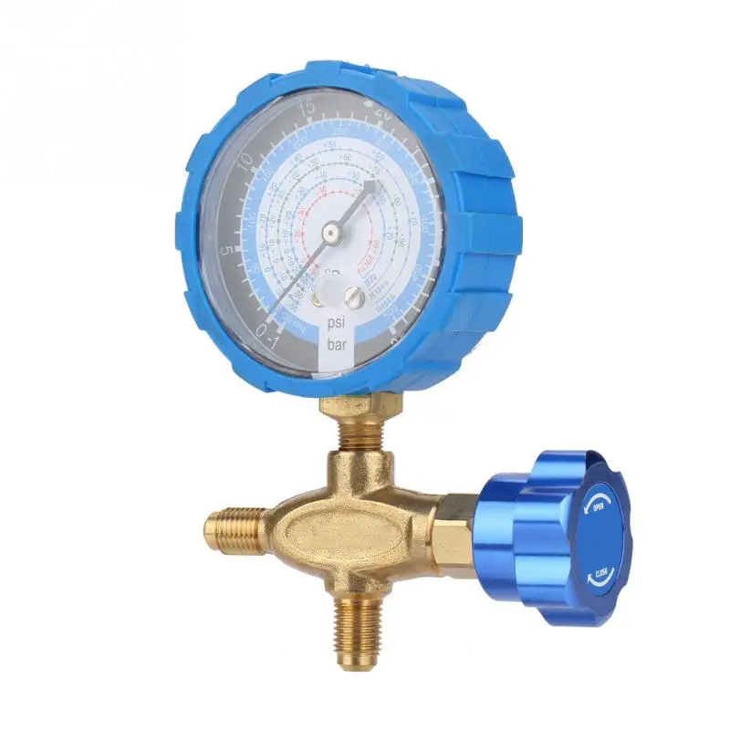 Манометр с манометром и клапаном в воздушном состоянии 500psi 35kgf/см подходит для R404a