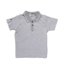 LEJIN Детские футболка для мальчиков рубашки для мальчиков летняя рубашка поло Рубашка с короткими рукавами в полоску в 100% хлопковый