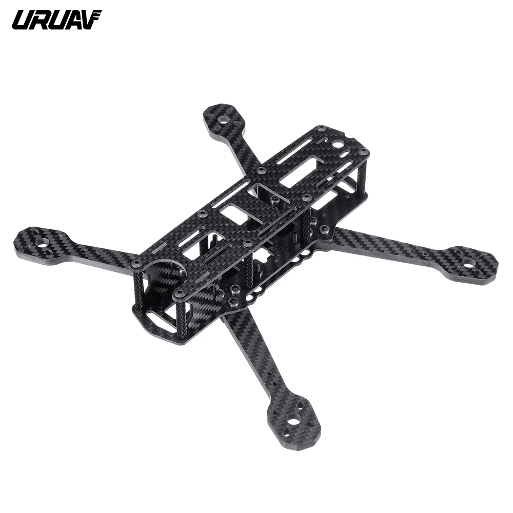 

URUAV ZMR 230mm 5 inch 0x20mm 30.5x30.5mm Double Hole Position Frame Kit for RC FPV Racing Drone Spare Part DIY Accs