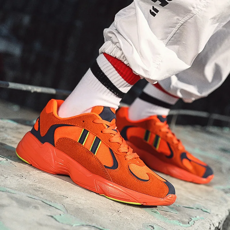 

Men's Chunky Sneaker Shoe Mens Platform Trainers Sneakers Men Luxury Brand Men Casual Shoes Brand Mens Shoes Sneakers Flat New