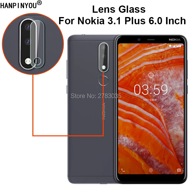 Прозрачная ультратонкая задняя камера для Nokia 3 1 Plus s TA 1104 1118 6 0 дюйма защитная