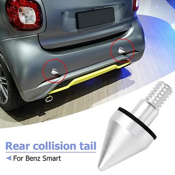 

FORAUTO Car Rear Bumper Spike Anti Collision Spike Auto Rear Bumper Guard Protector for Benz SMART Fortwo W451 2009-2014