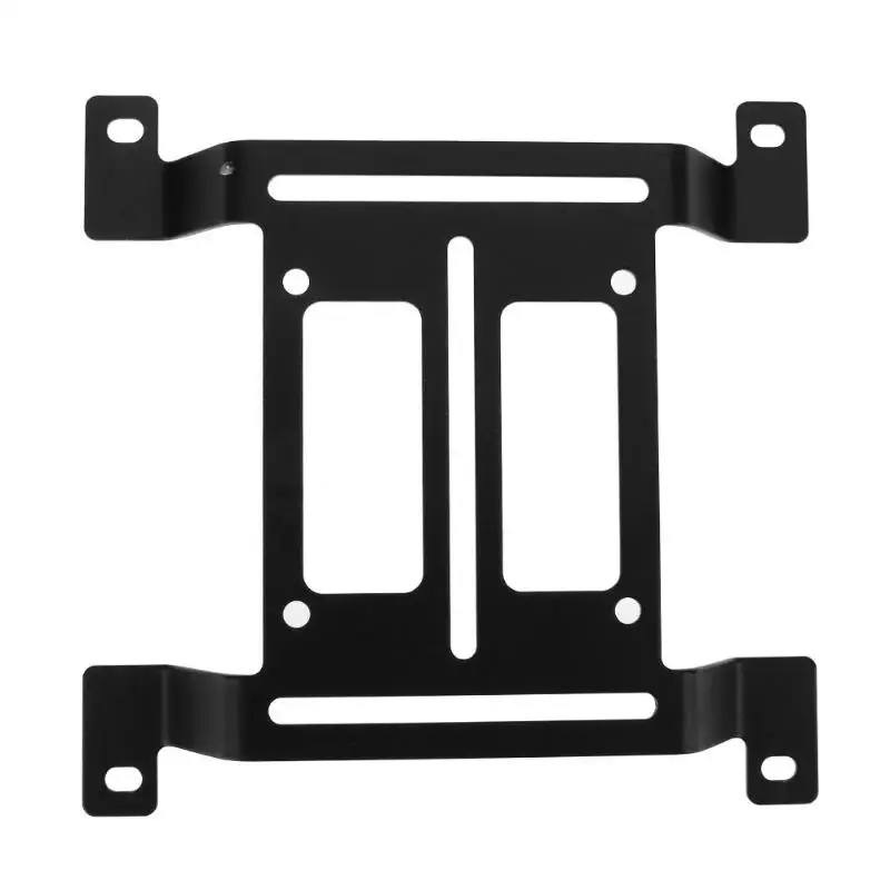 

120mm Water Cooling Radiator Support Water Pump Reservoir mounting Bracket Alloy Steel Water Cooling Radiator Stand holder
