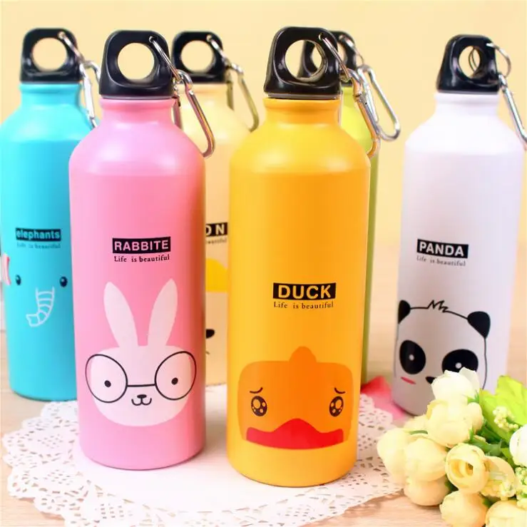 

Water Bottle Infuser 500ml Portable aluminum Bottle Water Drink Outdoor Sports Drinking Bottle kettle