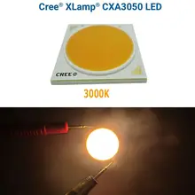 Cree CXA3050 CXA 3050 100 Вт Керамический COB светодиодный светильник EasyWhite 4000 K-5000 K теплый белый 2700 K-3000 K с/без держателя