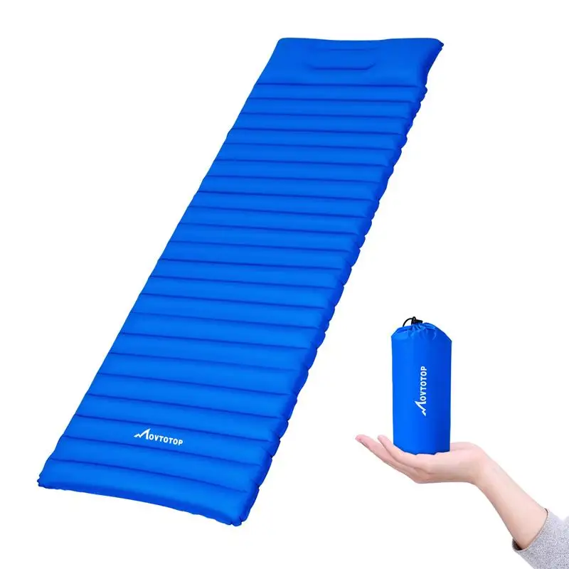 

MOVTOTOP 1PC Durable Inflatable Practical Portable Sleeping Pad for Hiking Camping