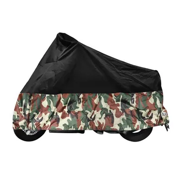 

1PC Motorcycle Protector Cover Water Resistant Indoor Outdoor Breathable Cover with Storage Bag A30
