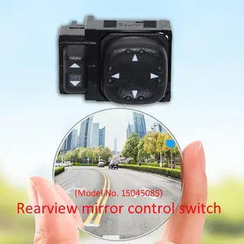 

Car Electric Side Rearview Mirror Control Switch Knob Regulation Button For 2002 Cadillac Escalade &Chevrolet Avalanche GMC
