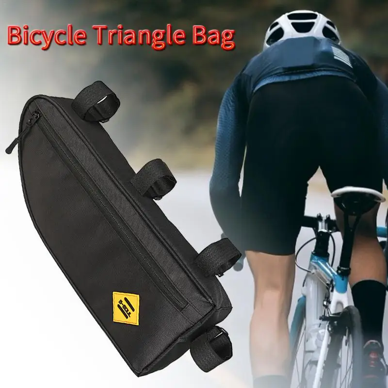 Top High Quality Bicycle Triangle Bag Front Tube Bike Frame Biking Waterproof Pannier Pouch Cycling Equiment 0