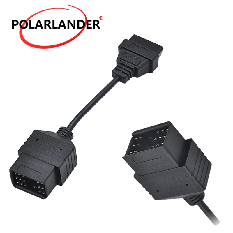 Автомобильный диагностический разъем для TOYOTA от 17pin до 16Pin OBD1 OBD2 сканер кодовые