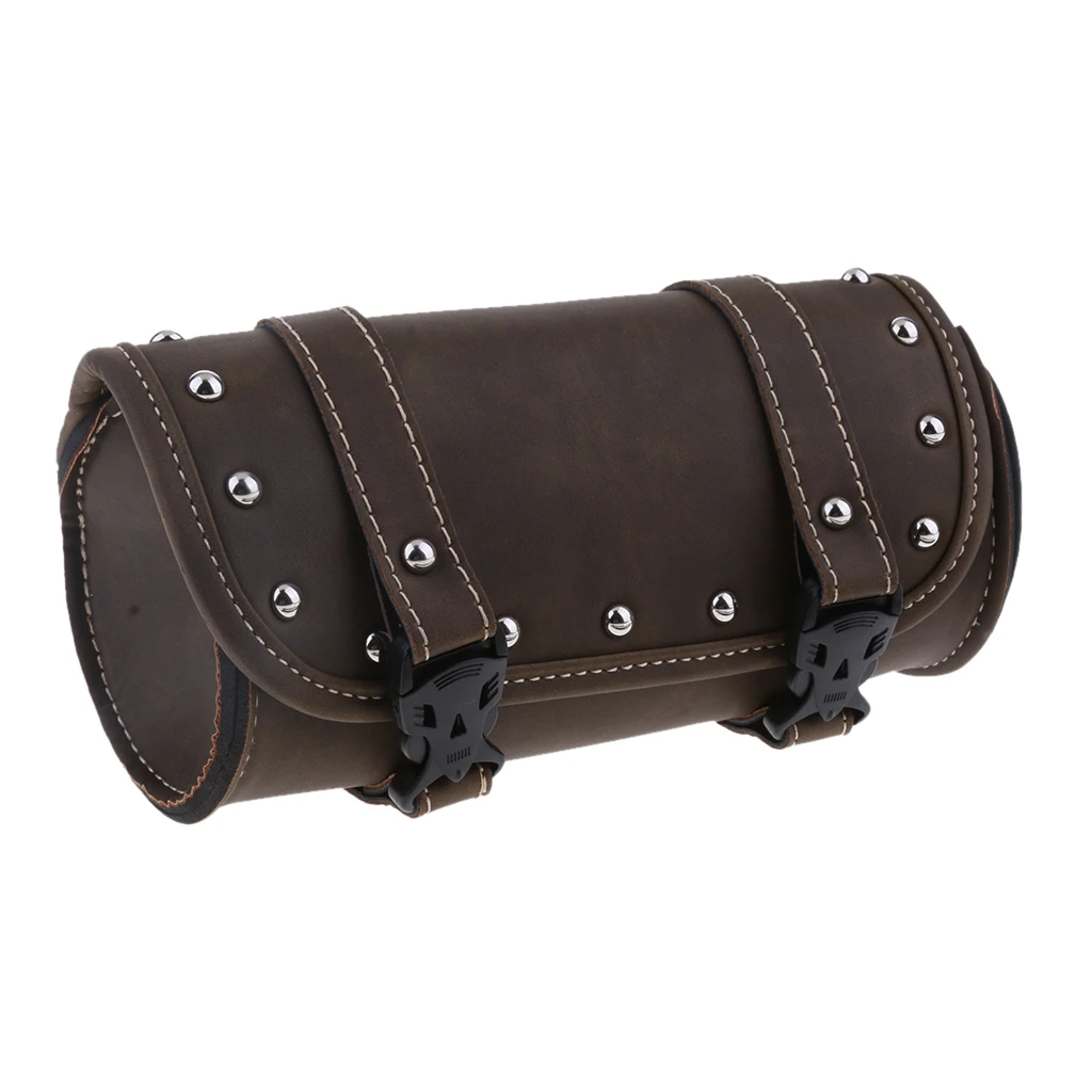 

Motorcycle Universal Windshield Tool Kit Riding Bag Storage Bag High Quality Leather Durable Waterproof