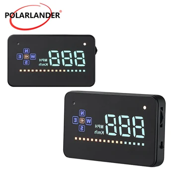 

3.5" Screen A2 Digital Car Head Up Display Car Speedometer Vehicle Speeding Warning GPS Speedometer