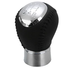 New 5 Speed Black Leather Gear Stick Shift Knob For Mazda 3 5 6 323 626 RX-8 Premavy MPV Car-styling Decoration Of Gear Knob