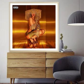 

Cardi B I Like It Bartier Cardi Money Art Canvas Poster Music Album Poster